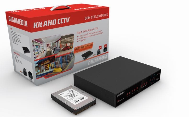Complete HD CCTV in a box from Gigamedia