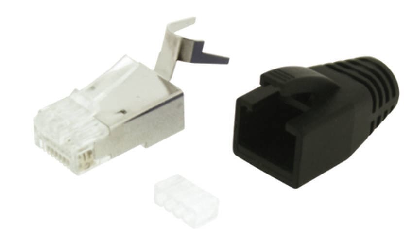 Get 10G Ethernet ready with shielded RJ45 Plugs from Gigamedia