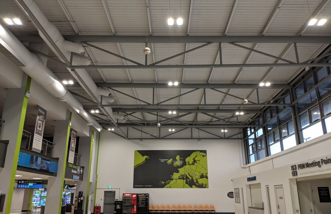 Energy Efficient Lighting Upgrade for Ireland West Airport